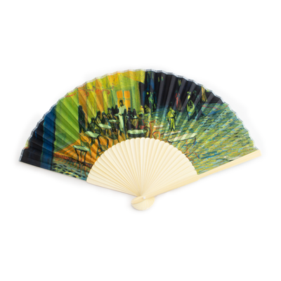 Typisch Hollands Hand fan - Night cafe - van Gogh