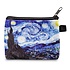Typisch Hollands Wallet / Make-up bag - Vincent van Gogh (Starry Sky)