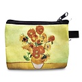 Typisch Hollands Wallet / Make-up bag - Vincent van Gogh (Sunflowers)