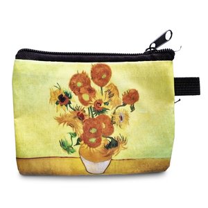 Typisch Hollands Wallet / Make-up bag - Vincent van Gogh (Sunflowers)