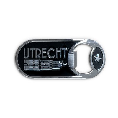 Typisch Hollands Magnetöffner - Utrecht - Schwarz