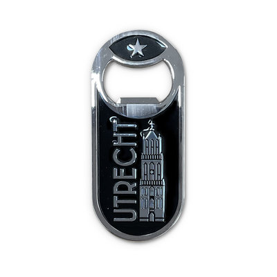 Typisch Hollands Magnetischer Öffner – Utrecht – Schwarz