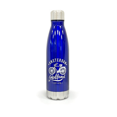 Typisch Hollands insulated bottle - Blue - Holland-Amsterdam - Bicycle