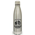 Typisch Hollands Isolierflasche - Silber-Grau-Amsterdam - Fahrrad