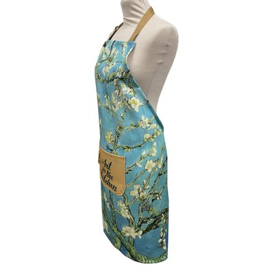 Memoriez Luxury kitchen apron - Almond Blossom - Vincent van Gogh