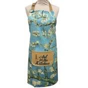 Memoriez Luxury kitchen apron - Almond Blossom - Vincent van Gogh