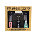 Typisch Hollands Cheese knives - in gift box - Amsterdam