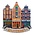 Matix Magnet Amsterdam - Delftblau-Pfannkuchen-Bikeshop