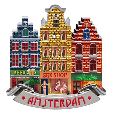 Matix Magnet 3 beherbergt Bier-Sex-Shop-Café Amsterdam