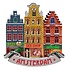 Matix Magneet 3 huisjes beer-sexshop-coffeeshop Amsterdam