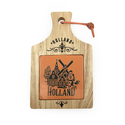 Typisch Hollands Kaasplank klein  -  Holland  - in geschenkdoos