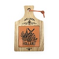 Typisch Hollands Cheese board small - Holland - in gift box - Orange