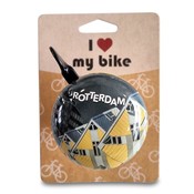 TTD Gifts  Fietsbel Rotterdam - Kubuswoningen 60mm