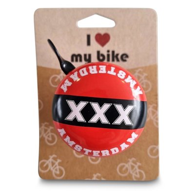 Typisch Hollands Bicycle bell Amsterdam XXX 60mm