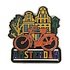 Matix Kühlschrankmagnete Amsterdam und orange Fahrrad