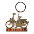 Typisch Hollands Holland Keychain - Bicycle - Orange text