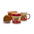 Typisch Hollands Gift set Mug and Tin Stroopwafels - (Tulips Mill and Bicycle)