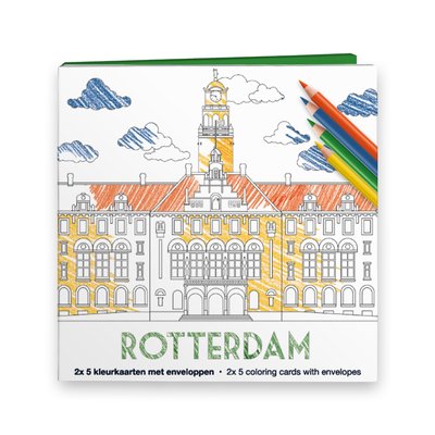 Typisch Hollands Color cards - Rotterdam