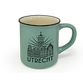 Typisch Hollands Utrecht - Retro Campus Tasse - Grün