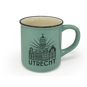 Typisch Hollands Utrecht - Retro Campusmok -  Groen