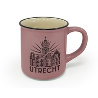 Typisch Hollands Utrecht - Retro Campus Mug - Pink