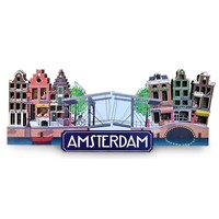 Typisch Hollands Magnet Amsterdam - Grachtengürtel (Brücke)