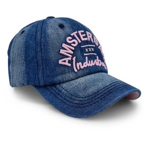 TTD Gifts Mütze Amsterdam - Jeans/Rosa