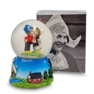 TTD Gifts Sneeuwbol Holland kuspaar - Molen Klein