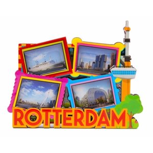 Matix Magneet MDF Rotterdam 'Foto collage"
