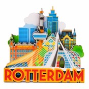 Matix Magnet MDF Rotterdam Collection of Rotterdam buildings