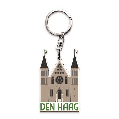 Typisch Hollands Keychain The Hague (Ridderzaal)