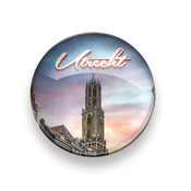 Typisch Hollands Magnet Utrecht Dom Tower glass 4 cm