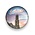 Typisch Hollands Magnet Utrecht Glas Domturm 5 cm