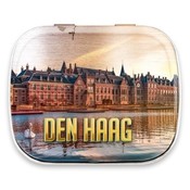 Typisch Hollands Dose mit Mini-Minzpastillen – Den Haag