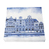 Typisch Hollands Napkins Delft blue canal houses