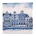 Typisch Hollands Napkins Delft blue canal houses
