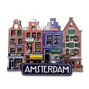 TTD Gifts Magnet 4 houses Amsterdam - (shops)