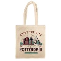 Typisch Hollands Baumwolltasche Rotterdam genießen Sie die Stadt