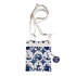 Robin Ruth Neck bag - Passport bag - Delft blue icons