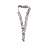 Typisch Hollands Keycord Wit - Roze Tulpen  en groen blad