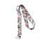 Typisch Hollands Keycord Wit - Roze Tulpen  en groen blad