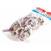 Matix 10 Pairs of Clogs - Polycolor 5 cm in bag