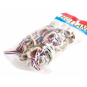 Matix 10 Pairs of Clogs - Polycolor 5 cm in bag