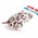 Matix 10 Pairs of Clogs - Polycolor 5 cm in bag