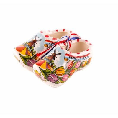 Matix 10 Pairs of Clogs - Tulip mill print color 5 cm in bag