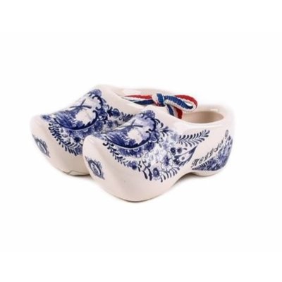 Matix 10 Paar Delfter Blau Clogs