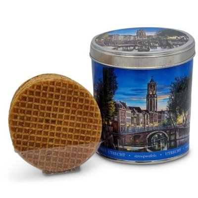 Typisch Hollands Stroopwafels in blik - Utrecht