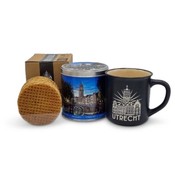 Typisch Hollands Cadeauset van Gogh Mok en Blik Stroopwafels - Amandelbloesem - Copy - Copy