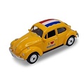 Typisch Hollands Volkswagen Beetle- Holland - Scale 1:60 Yellow