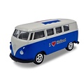 Typisch Hollands Volkswagen Bus - Holland - Maßstab 1:60 Blau